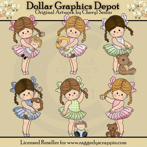 Tutu Tess - Clip Art