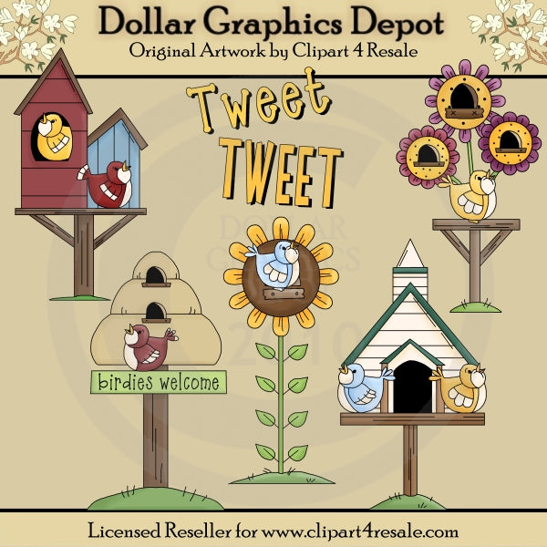 Tweet Birdhouses - *DCS Exclusive*