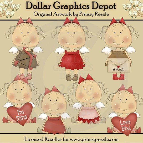 Angeli di San Valentino - ClipArt
