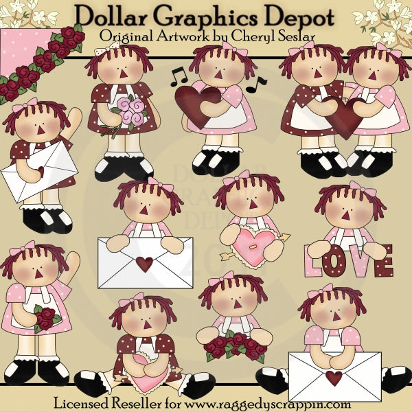 Annie di San Valentino - ClipArt