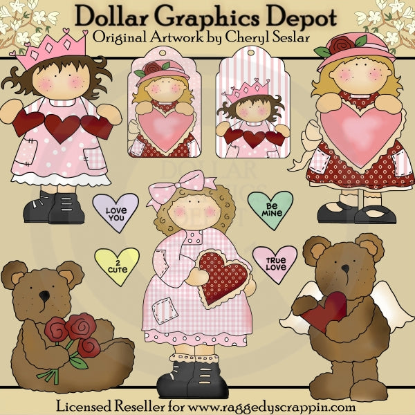 San Valentino Bumpkins - ClipArt