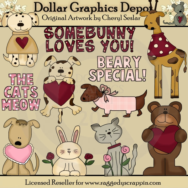 Creature di San Valentino - ClipArt