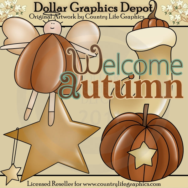 Benvenuto autunno - ClipArt