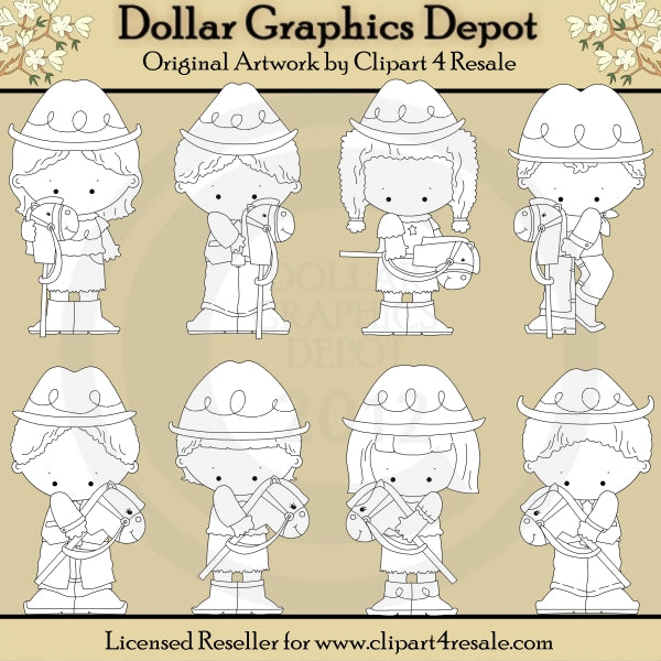 Western Days - Digital Stamps - *DCS Exclusive*