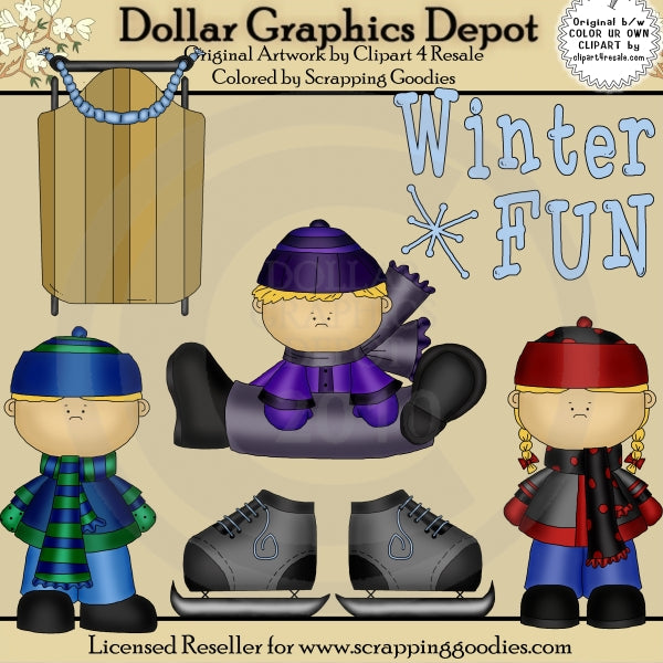 Diversión de invierno para niños 1