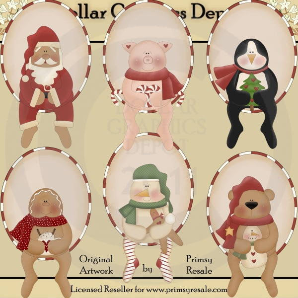 Winter Sitters - Ovali