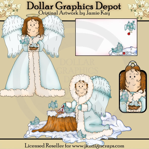 Angeli del bosco 2 - ClipArt