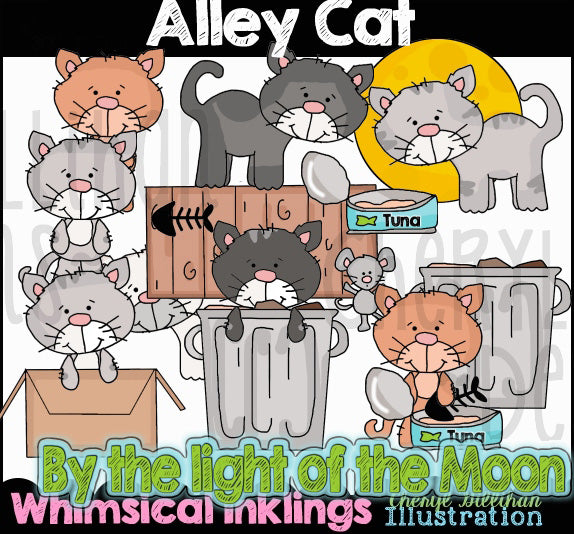 Gatos callejeros... Colección gráfica