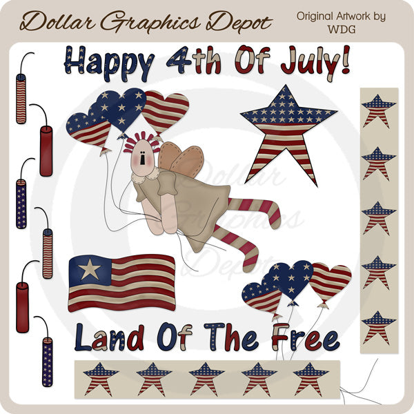 Americana Pride - Clip Art - DCS Exclusive