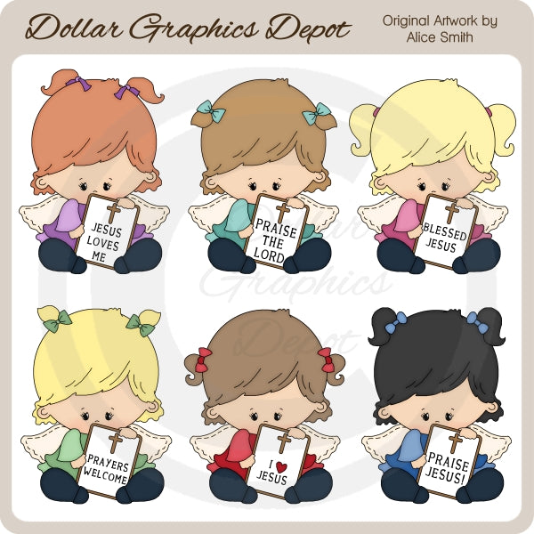 Angel Messages - Clip Art - DCS Exclusive