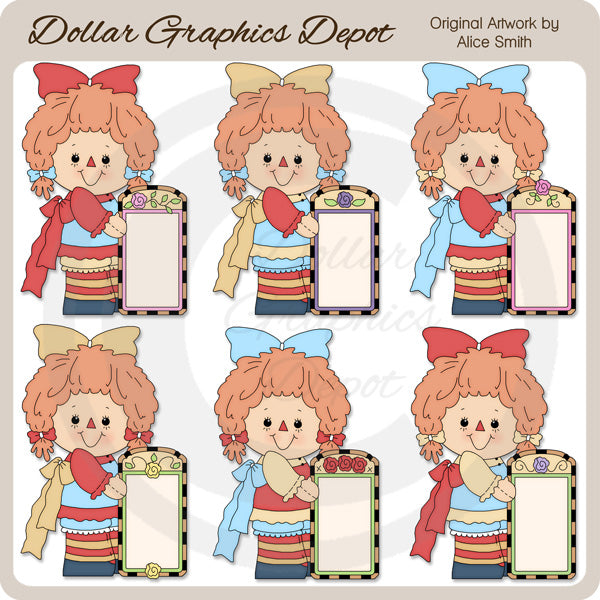 Signos florales de Annie - Imágenes prediseñadas - Exclusivo de DCS