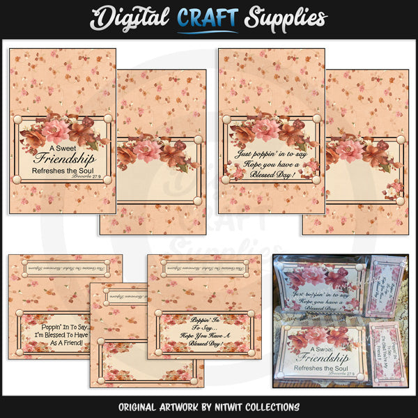 Autumn Bliss - Set di involucri per popcorn - Esclusiva DCS
