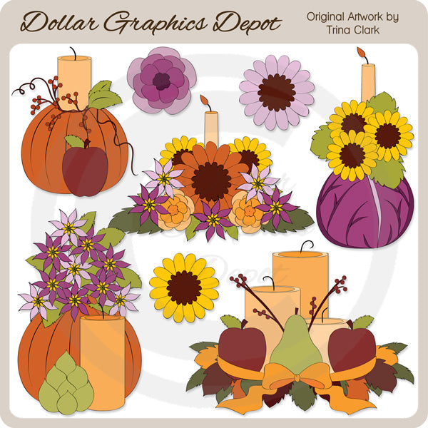 Exhibición De Otoño - Clipart