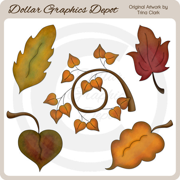 Foglie autunnali 3 - ClipArt
