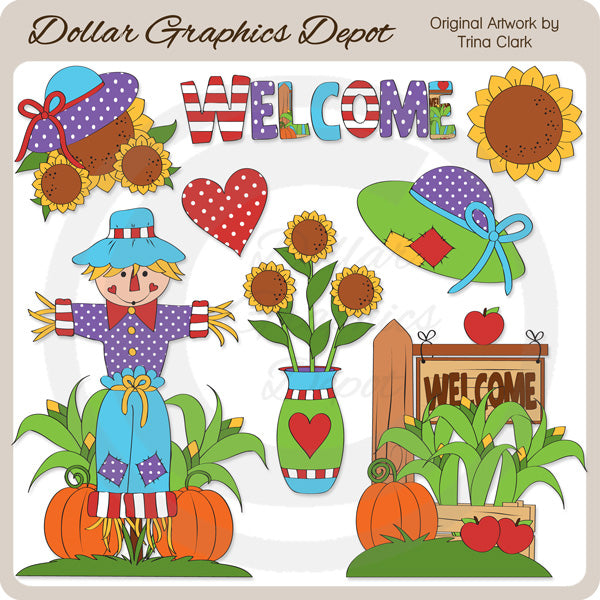 Benvenuto autunnale - ClipArt