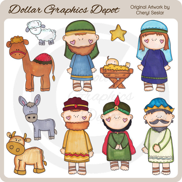 Gesù Bambino - ClipArt