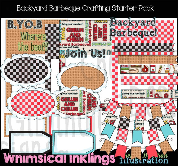 Backyard Bar-B-Que...Paquete de inicio de elaboración