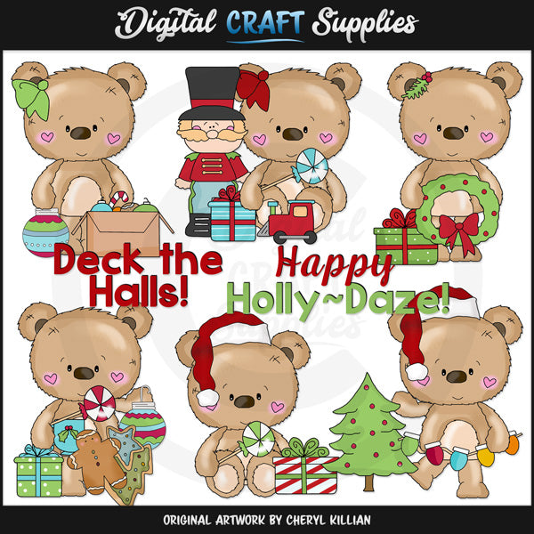 Bernard and Babs - Deck The Halls - Clip Art
