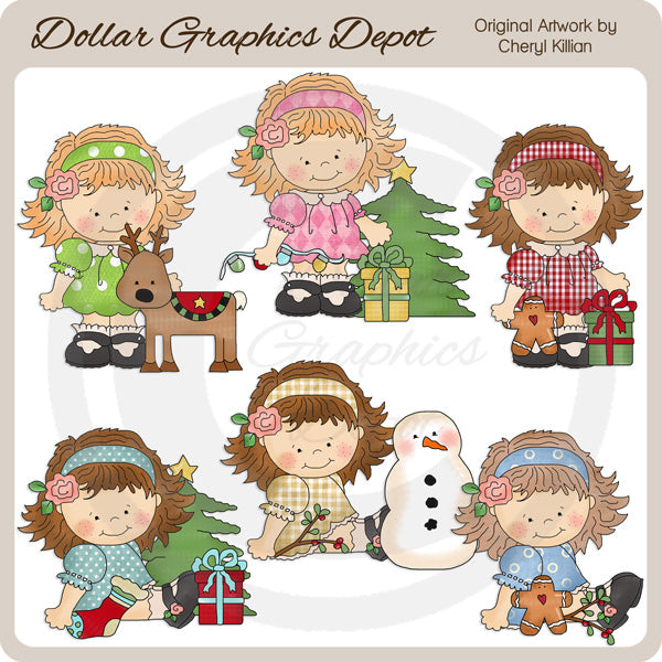 Betty Sue - Christmas Wishes - Clip Art
