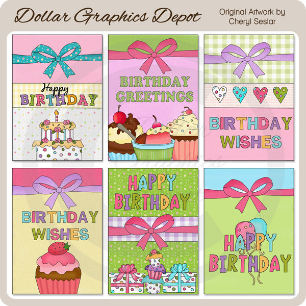 Carte di compleanno Hodge Podge