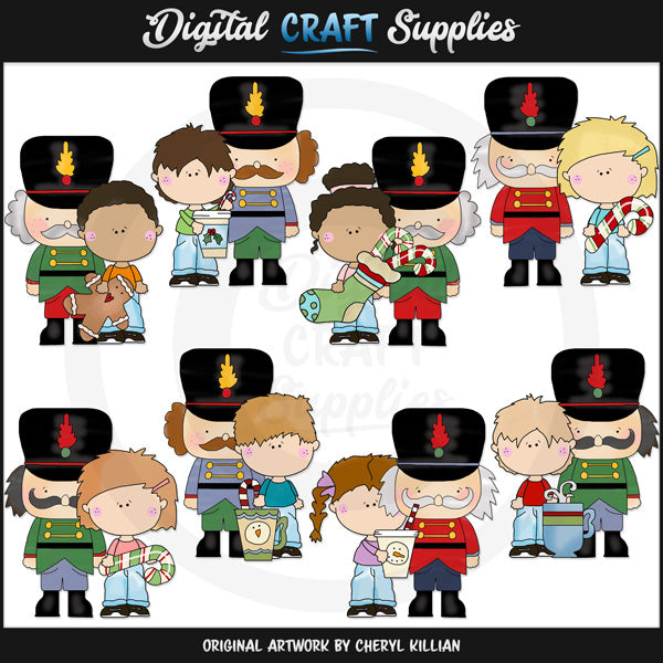Blue Jean Kids - The Nutcracker - Clip Art