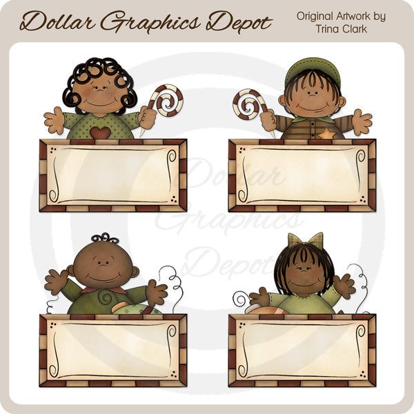 Christmas Babies 2 - Signature Tags