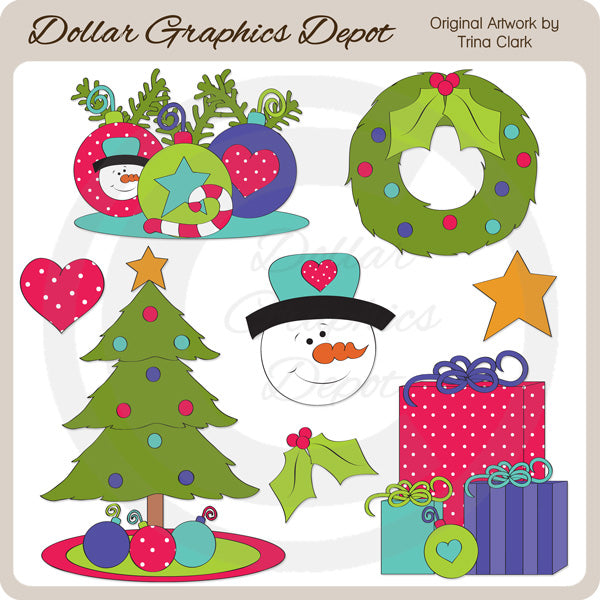 Alegría navideña 3 - Clipart