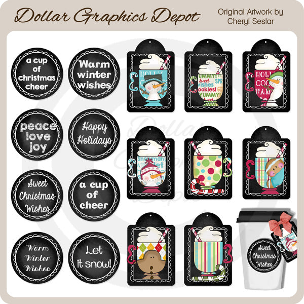 Christmas Cheer - Set regalo con tazze