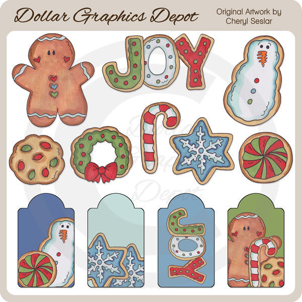 Galletas De Navidad 2 - Clipart