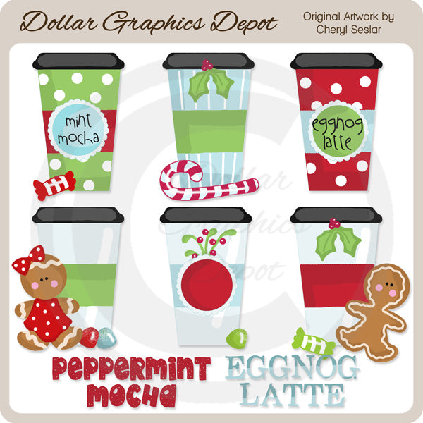 Espresso De Navidad - Clipart