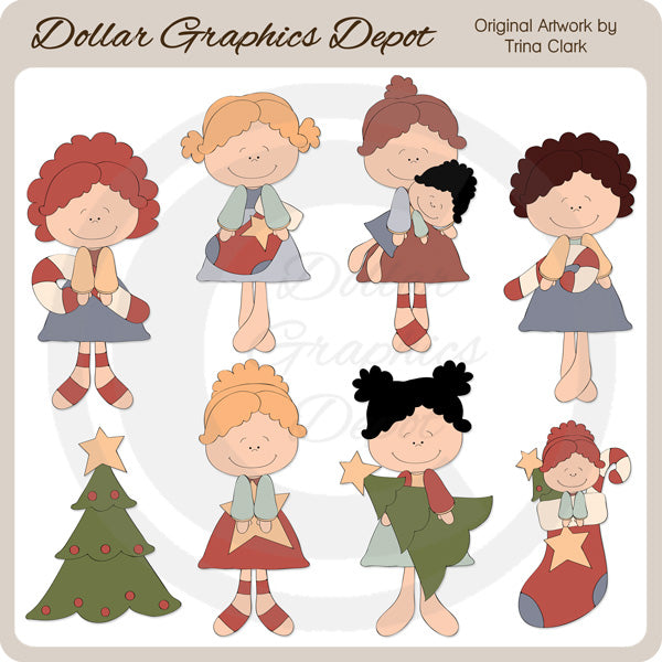 Fantasías Navideñas 1 - Clipart
