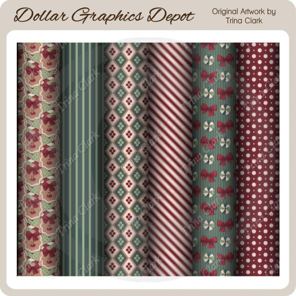 Dulces Navideños - Scrap Papers