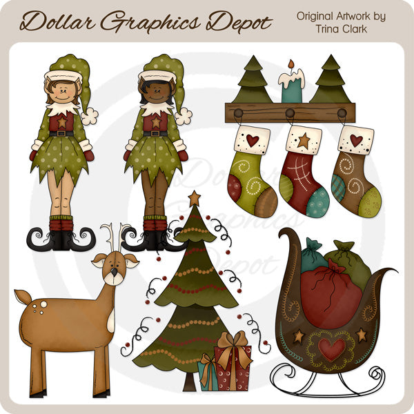 Tesoros De Navidad 4 - Clipart
