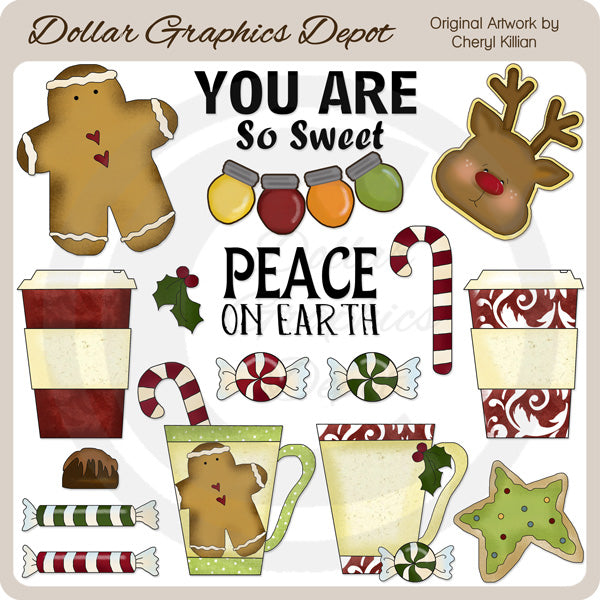 Golosinas Navideñas 1 - Clipart