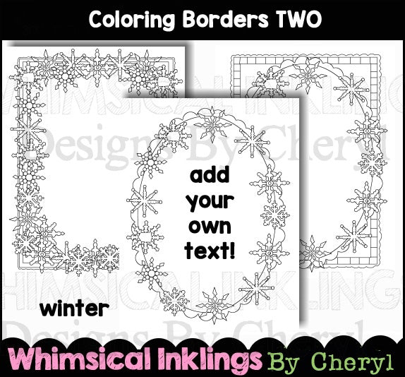 Coloring Borders_Winter Two (WI)