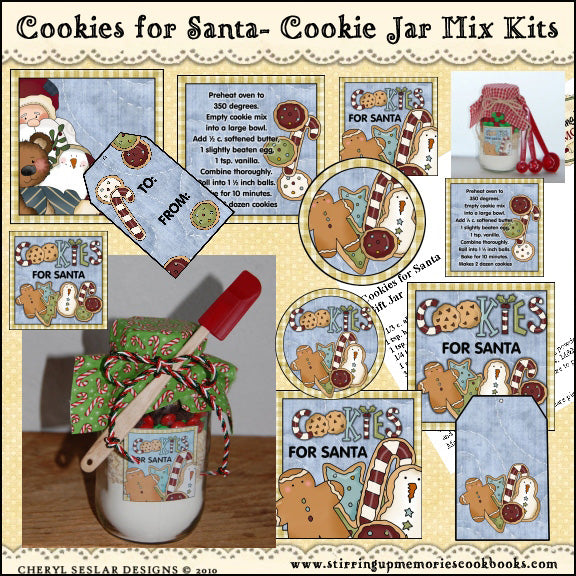 Cookies For Santa Jar Set