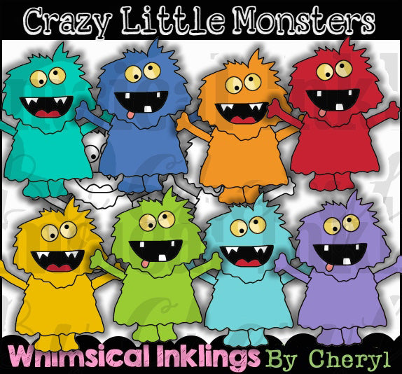 Crazy Little Monsters_By Cheryl