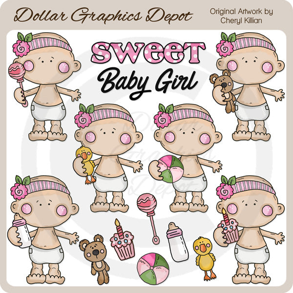 Cutie Pie neonate 1 - ClipArt