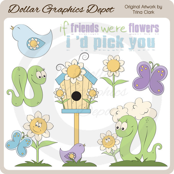 Daisy y sus amigos - Clipart