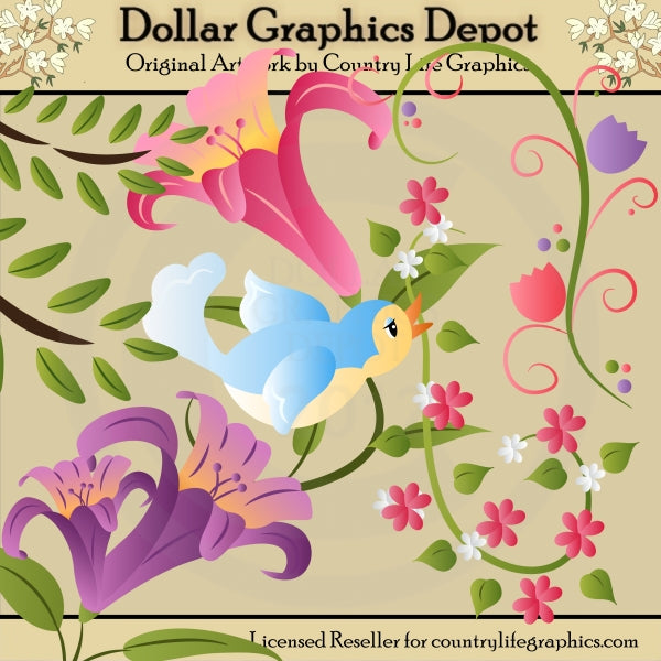 Daylily - Clip Art