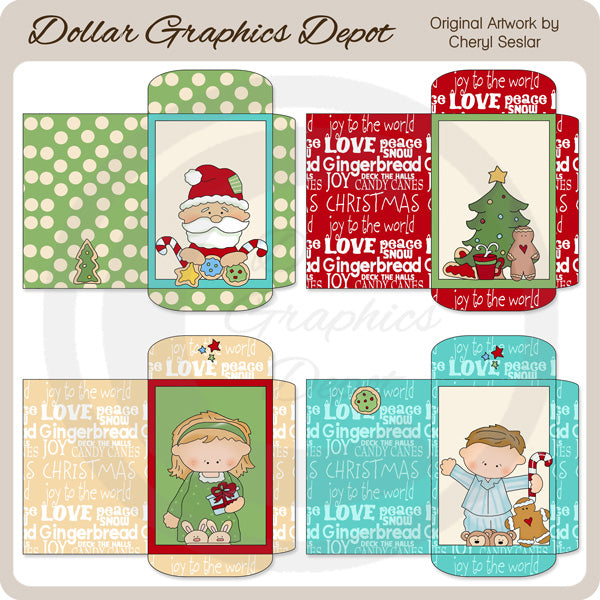 Paquetes de cacao Deck The Halls