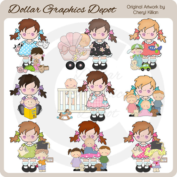 Della Rae - Mommy Days - Clip Art - DCS Exclusive
