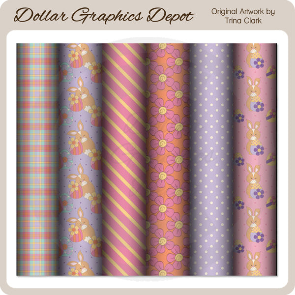 Easter Bunnies 4 - Scrap Papers