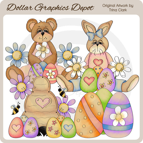 Easter Splash 2 - Clip Art