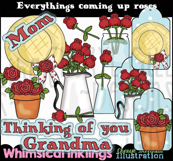 Todo está surgiendo rosas... Colección gráfica
