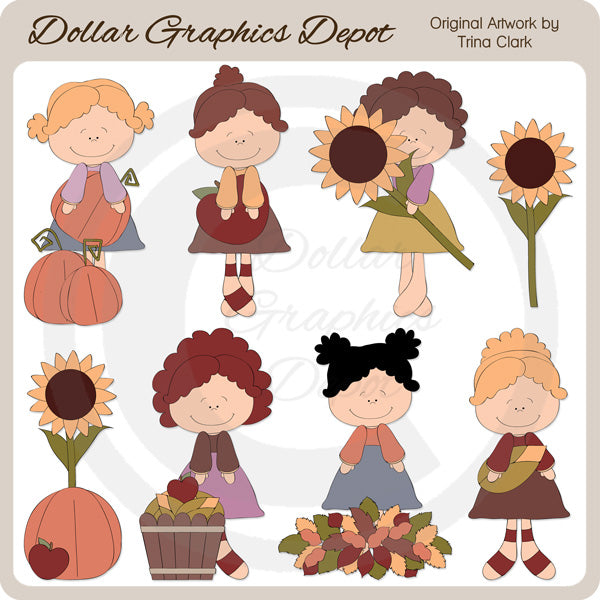 Fall Fancies 1 - Clip Art
