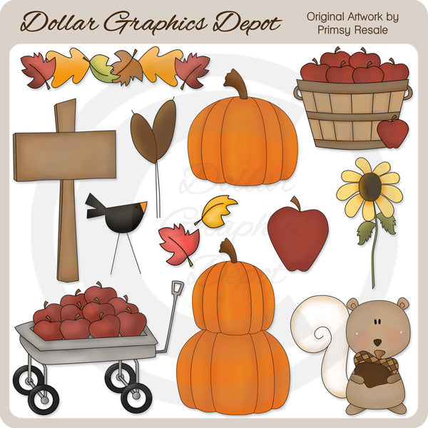 Golosinas De Otoño - Clipart