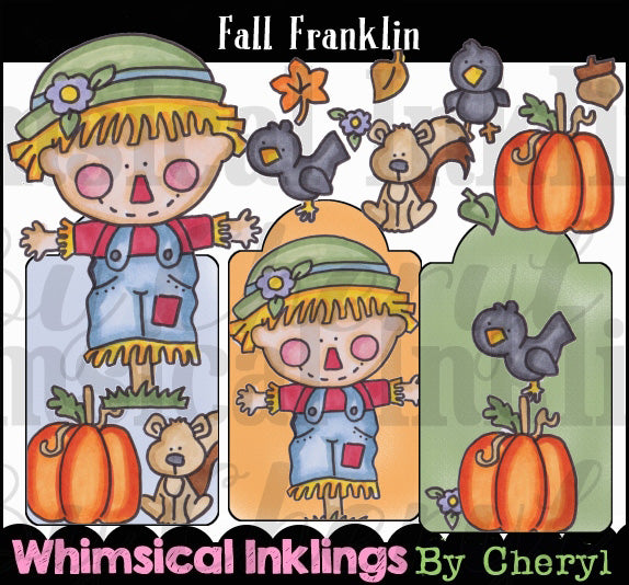 Otoño Franklin... Colección gráfica coloreada a mano
