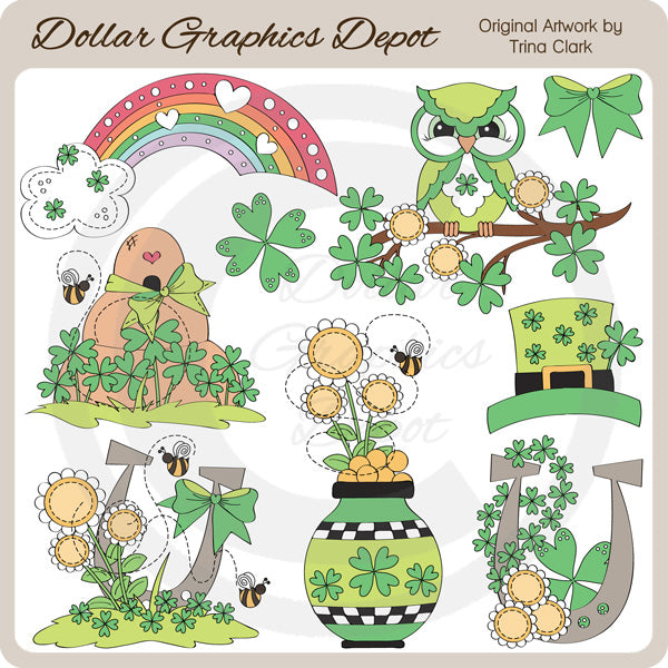 Sentirse irlandés - Clipart