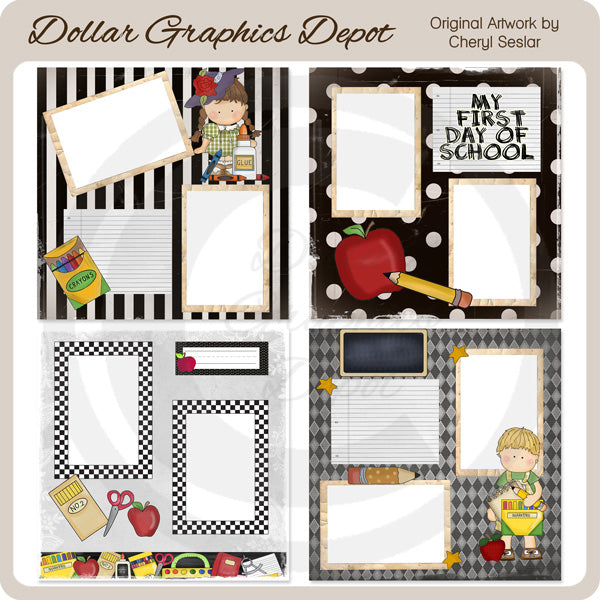 Pagine di scarto del primo giorno di scuola